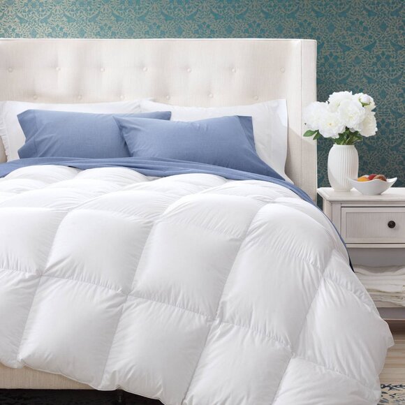 CUDDLEDOWN QUEEN GOOSE DOWN DUVET - Picture 1 of 16